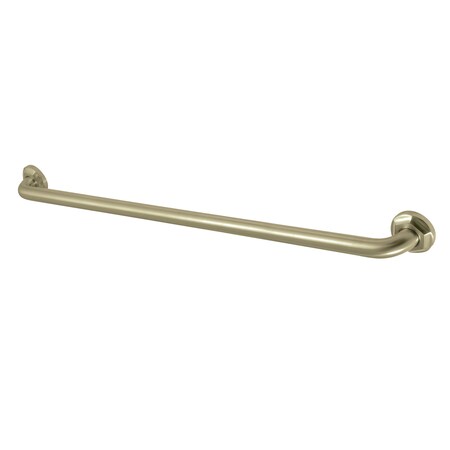 Metropolitan Contemporary Grab Bar, 34-13/16" L, 17 ga. Brass, Brushed Brass DR714327